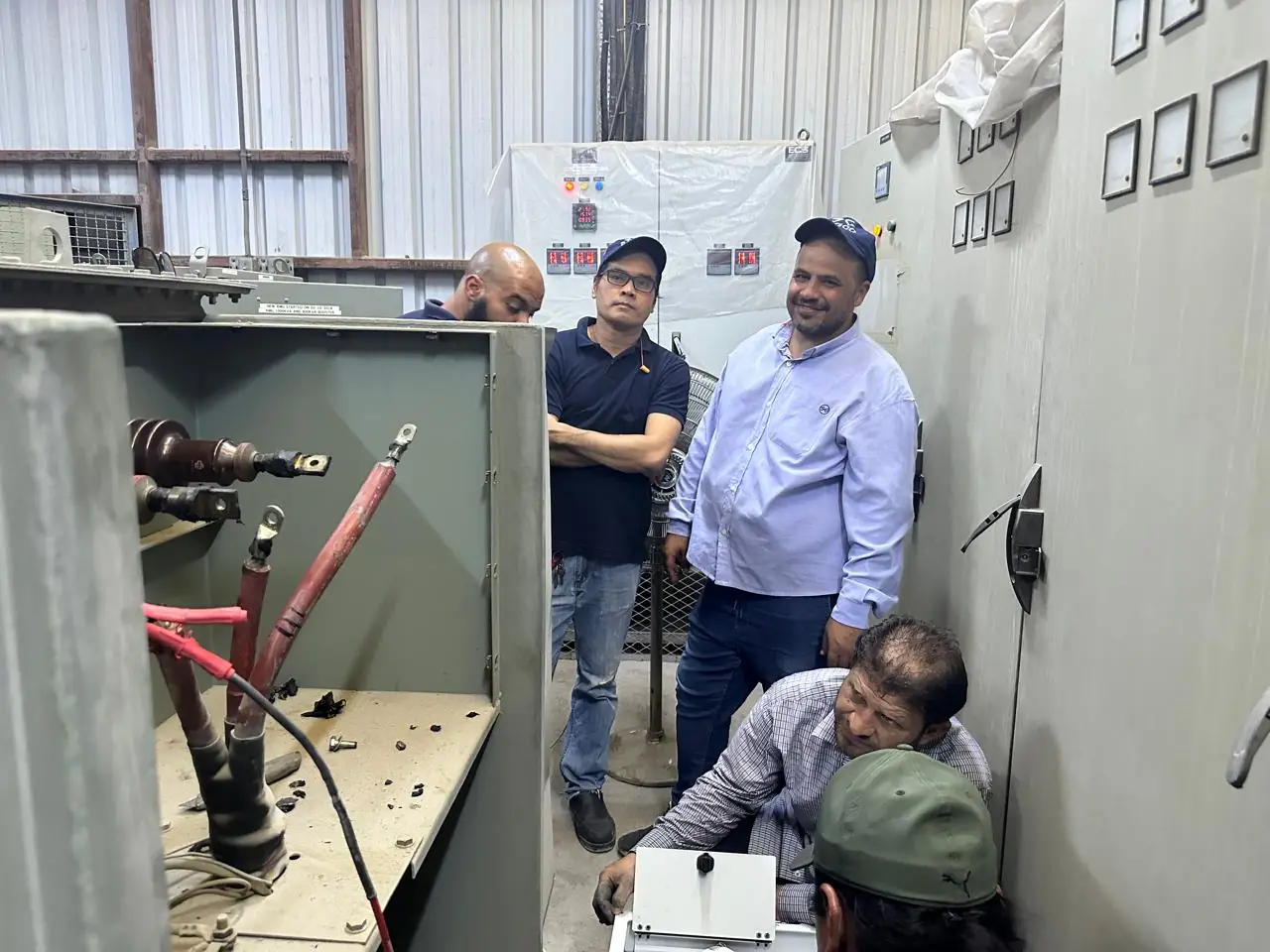 Medium-voltage switchgear testing and commissioning