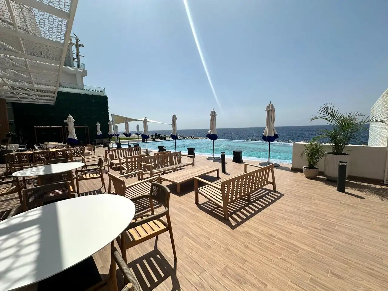 Pool deck and outdoor seating works