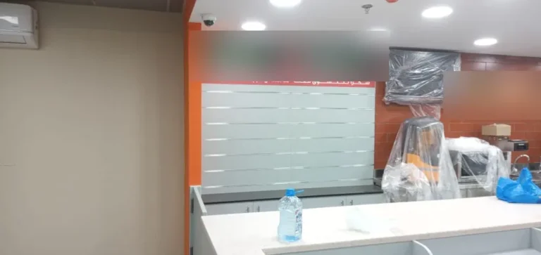 تشطيب وتجهيز سوبرماركت - مشروع 4